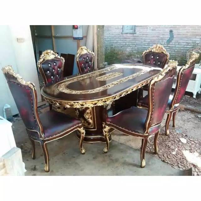 meja makan ganesha ukiran jati jepara,mebel jepara,furniture