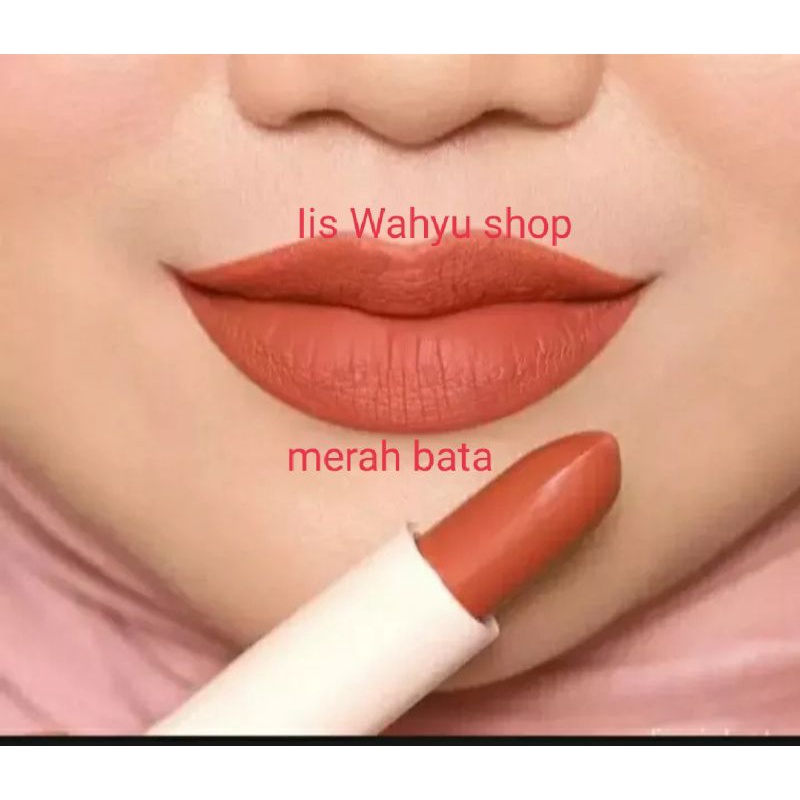 lipstik maybeline/ Revlon warna merah bata. COD