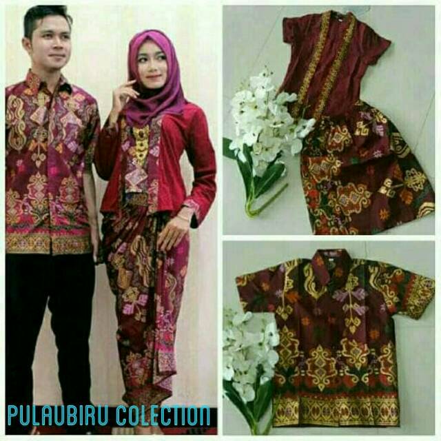 Batik sarimbit kebaya kutubaru couple keluarga batik 