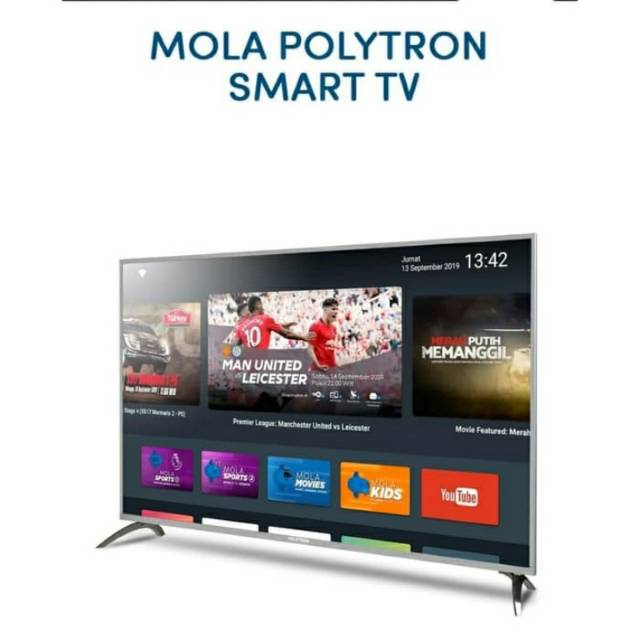 LedTv 32AD1508 Polytron MolaTv AndroidTv diROYAL Elektronik & Mebel khusus Cirebon via jne