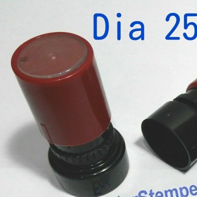 

Gagang Stempel Warna Bulat Dia 25mm