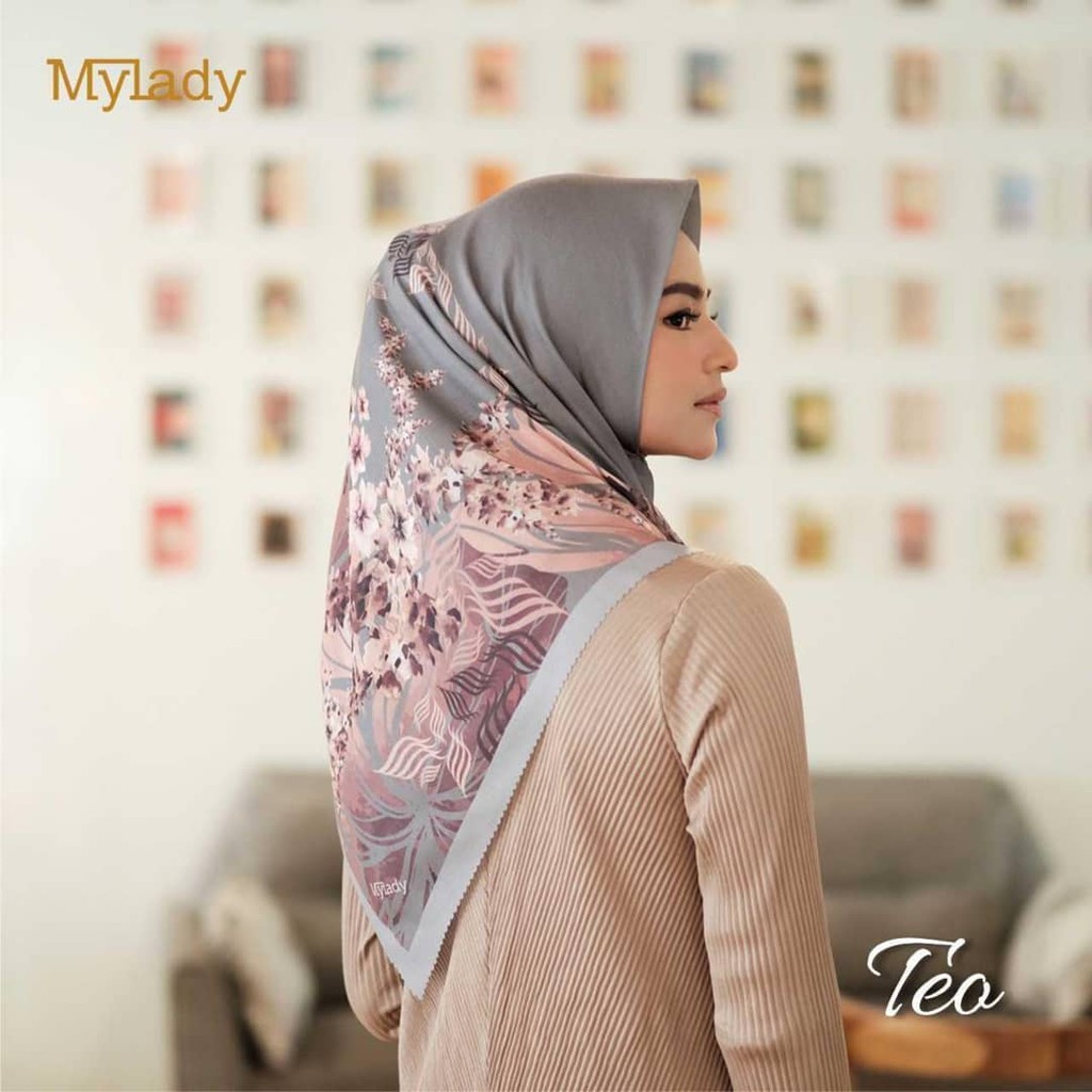 HIJAB MYLADY TERBARU MOTIF TEO