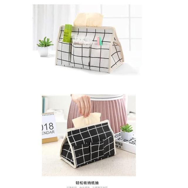 >❤79< Tempat Tissue Kotak Tissue Tissue Box Dengan 6 Sekat Selipan 831