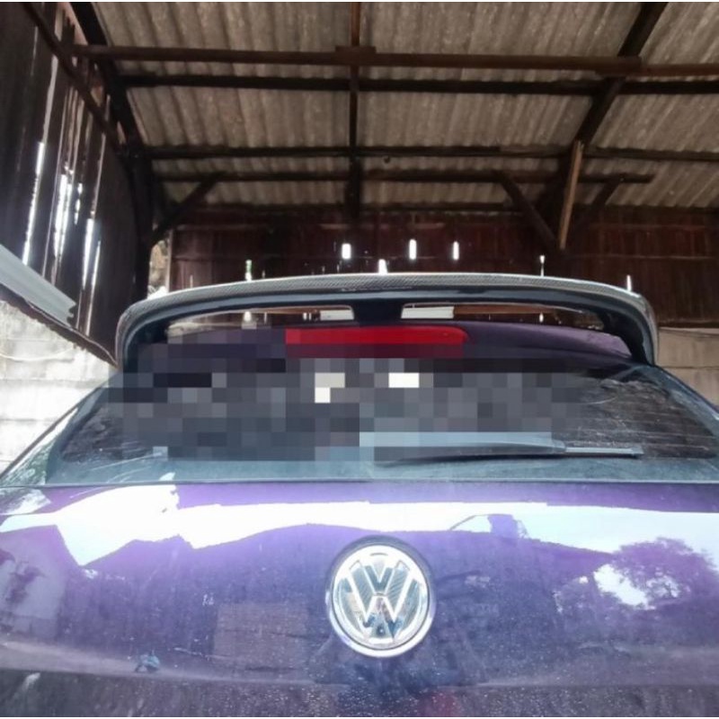 spoiler vw polo carbon kevlar
