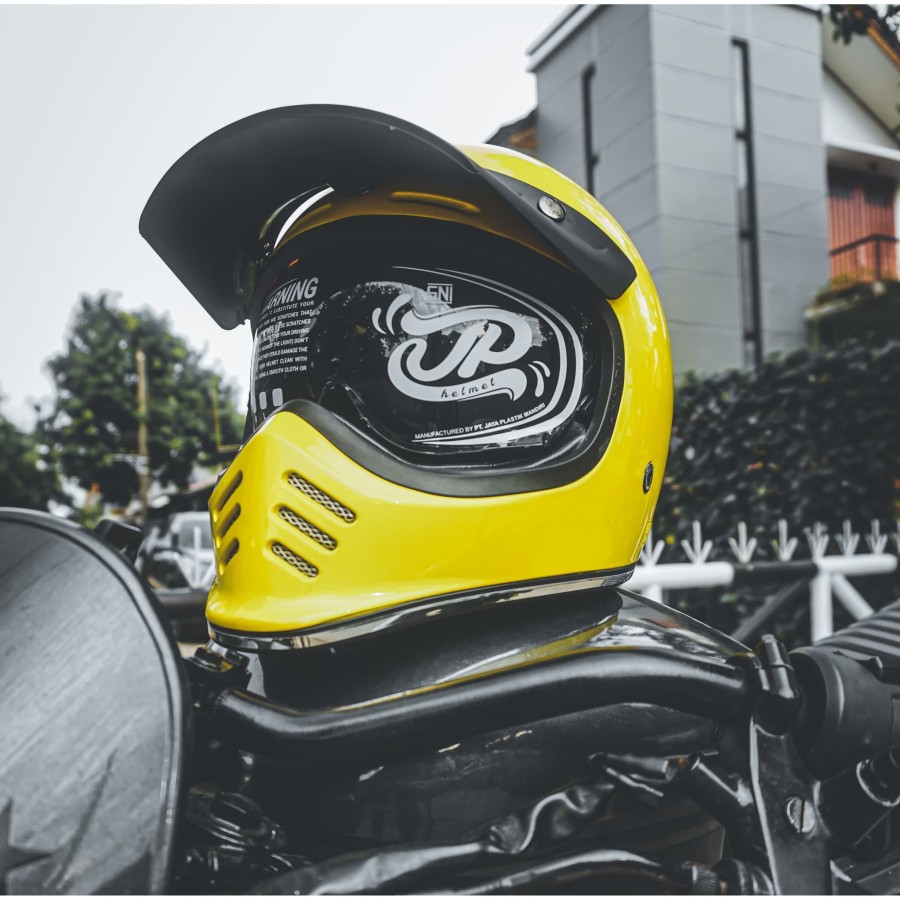 HELM JP SIGNATURE SOLID ORIGINAL HELM CAKIL JPX HELM FULL FACE JP CLASSIC