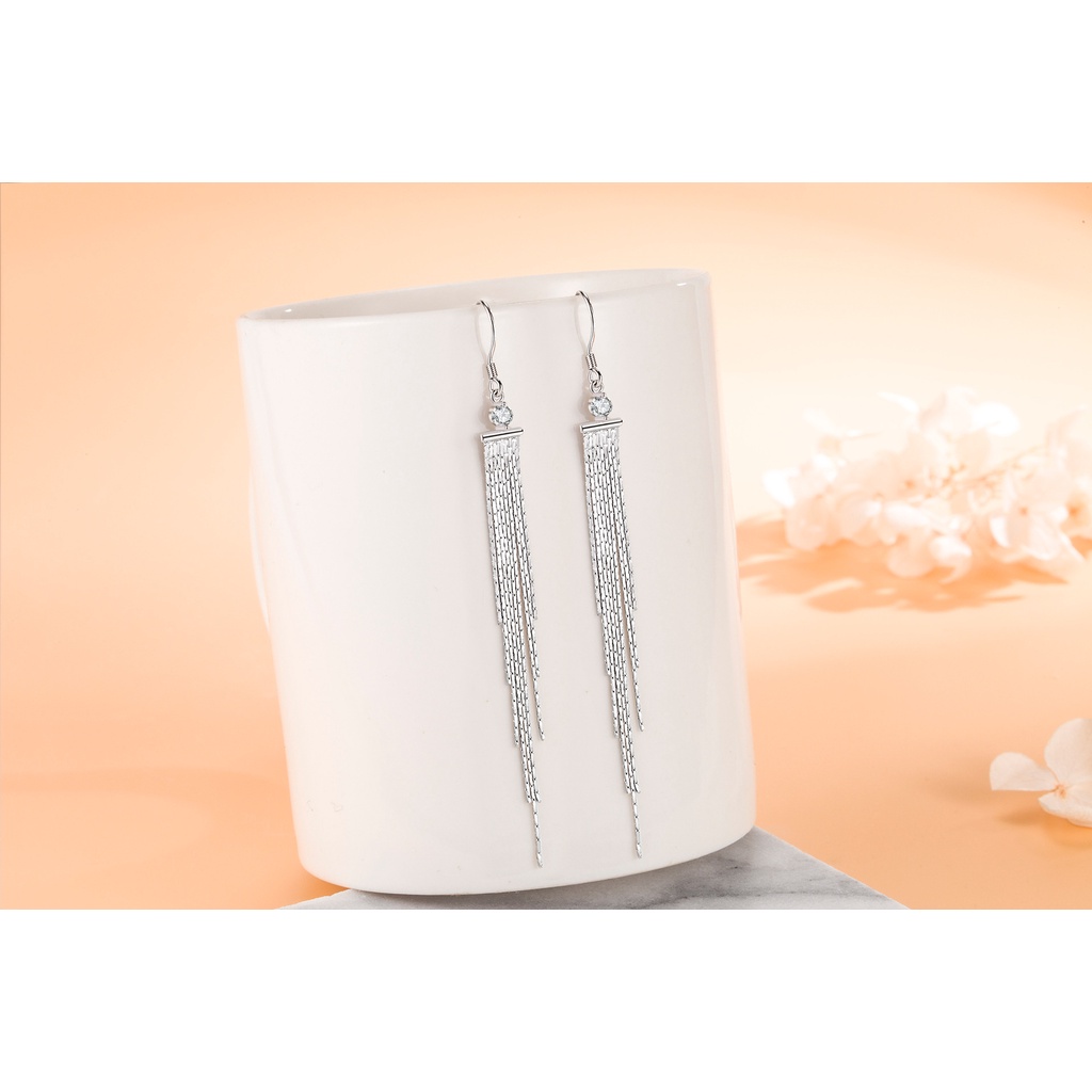 Anting Perak 925 Wanita Temperamen Peri Perhiasan Fashion