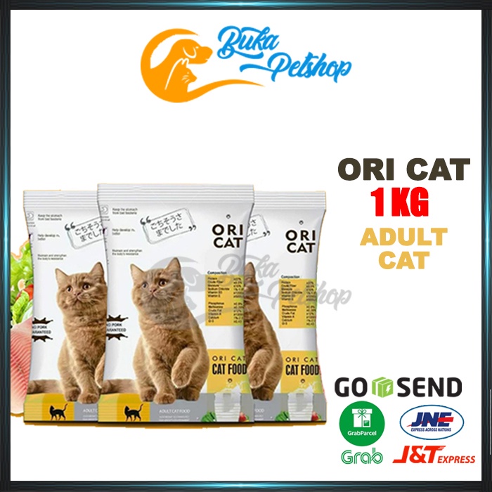 ORI Cat 1KG Makanan Kucing ORI CAT