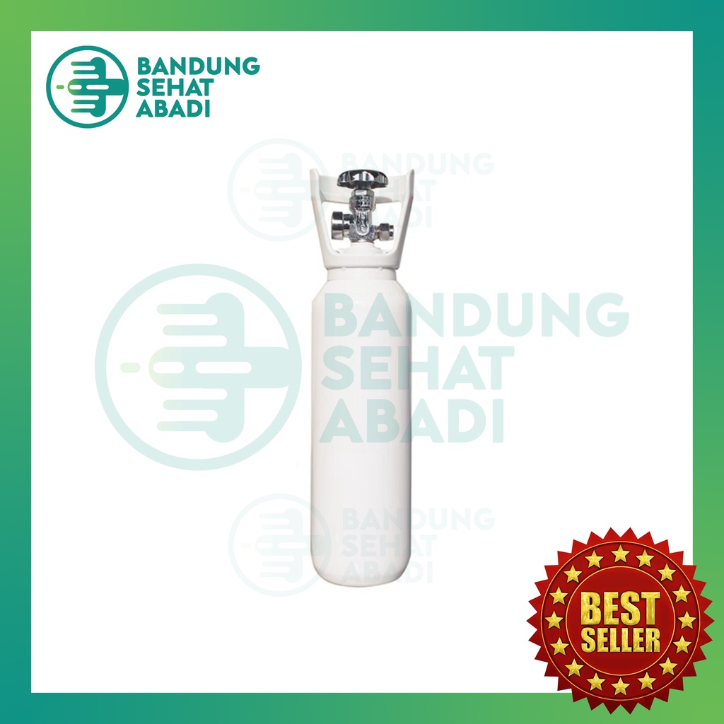 [TABUNG SAJA] TABUNG OKSIGEN PORTABLE 0.5M³ Kubik