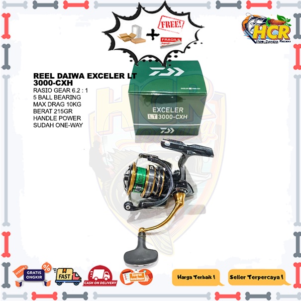 Reel Daiwa Exceler LT 3000-CXH