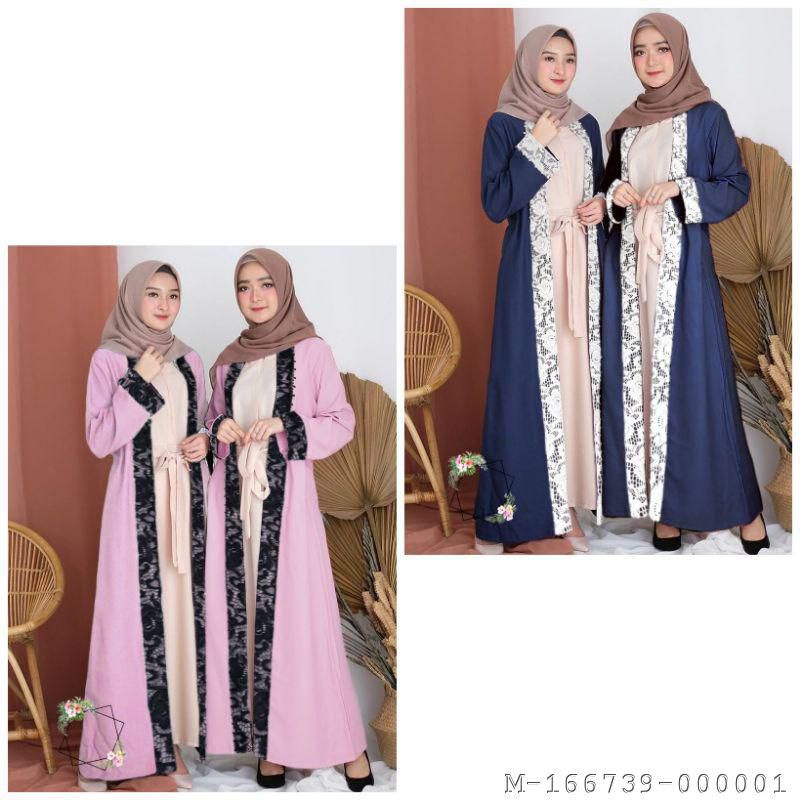 Dress Wanita Daily Moscrepe