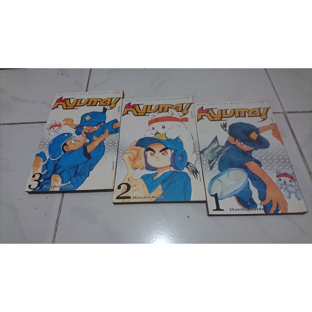 Komik Kyuma 1-3 tamat - Shunshin Maeda