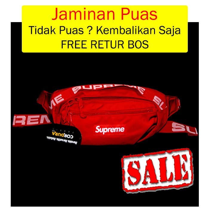 Tas Waistbag Supreme Grade Ori Import Harga GROSIR Termurah