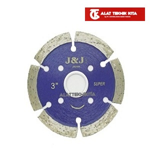 Diamond Wheel / Mata potong Keramik 3" Dry Super J & J / J&J / JJ