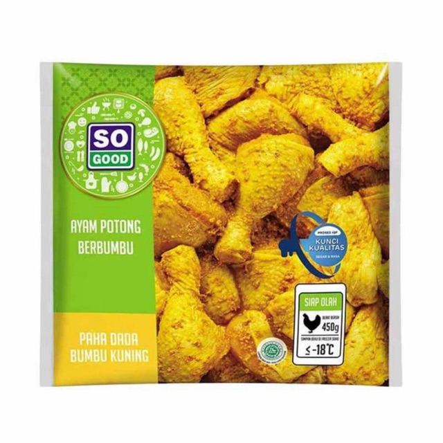 

So good ayam potong bumbu kuning 450gr