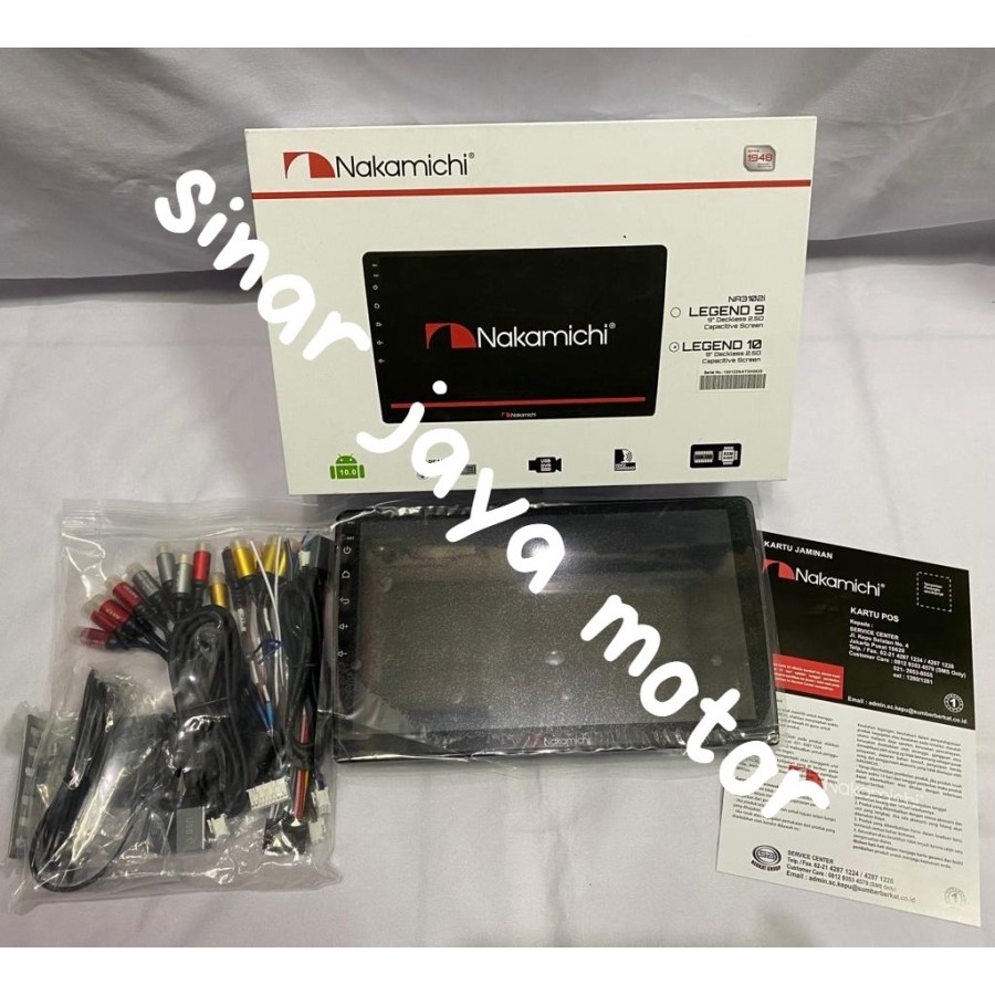 Head Unit Android NAKAMICHI LEGEND NA3102i 10 inch