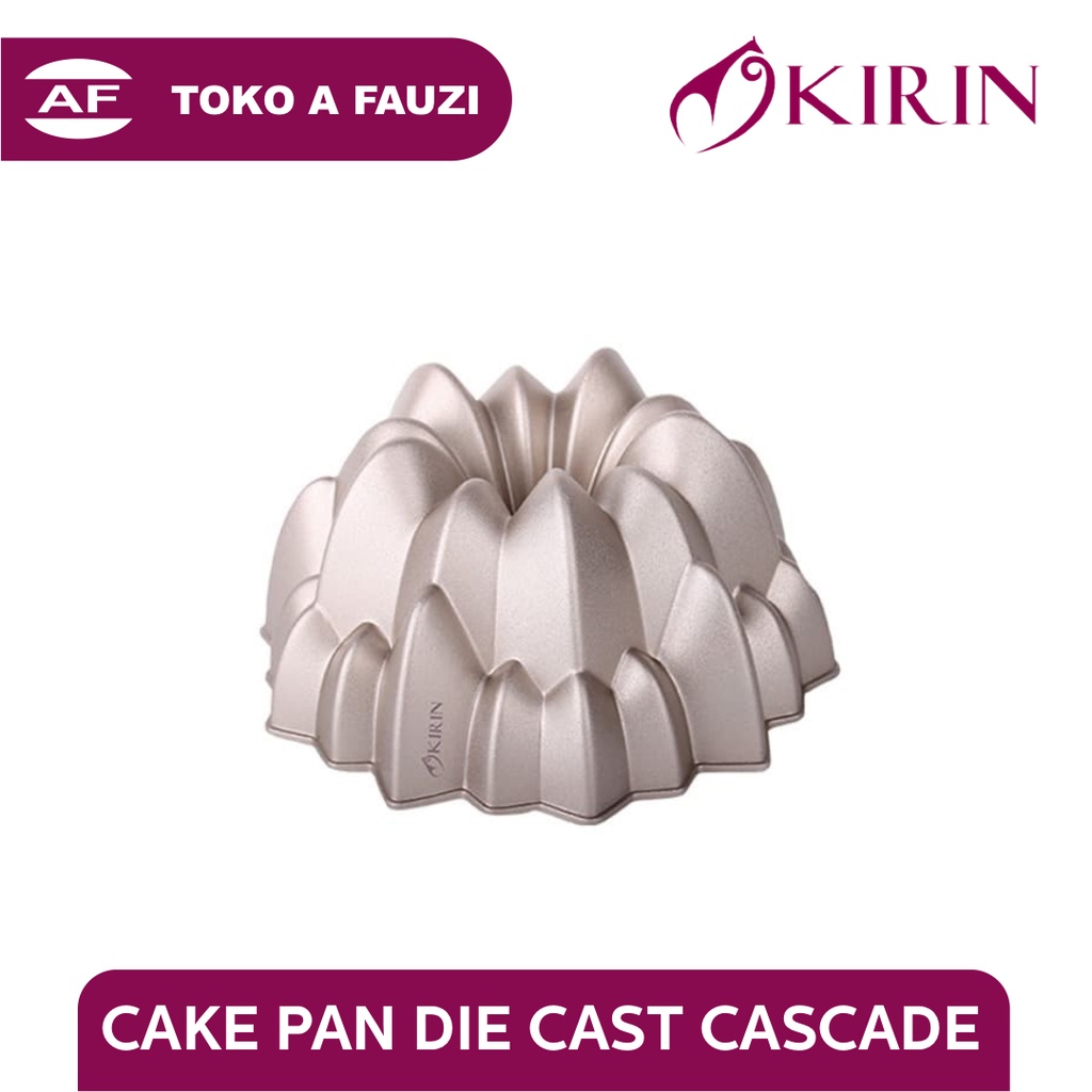 KIRIN PREMIUM CAKE PAN DIE CAST | CASCADE CHAMPAGNE GOLD