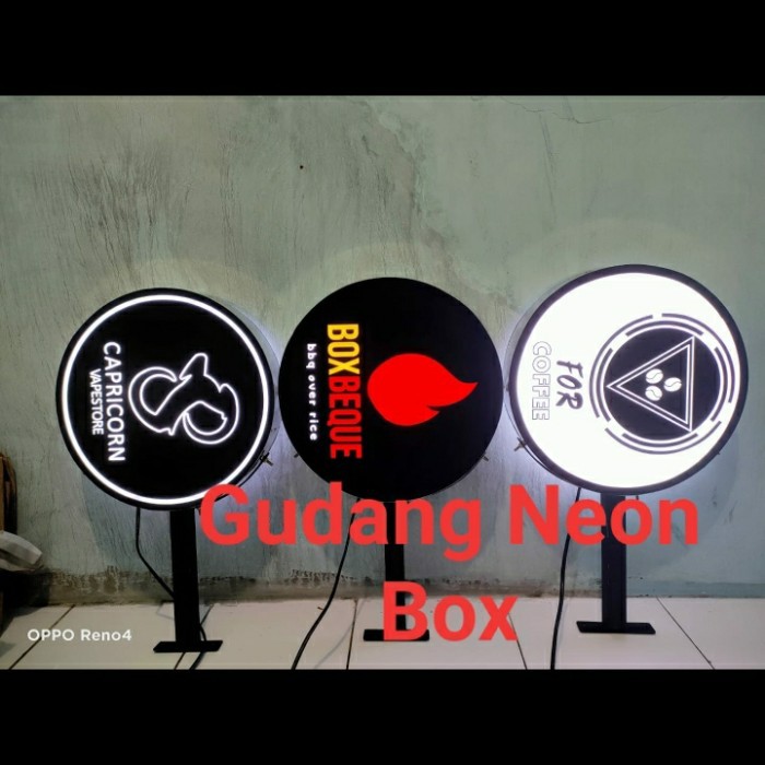 

Neon box bulat murah+bereket Diskon