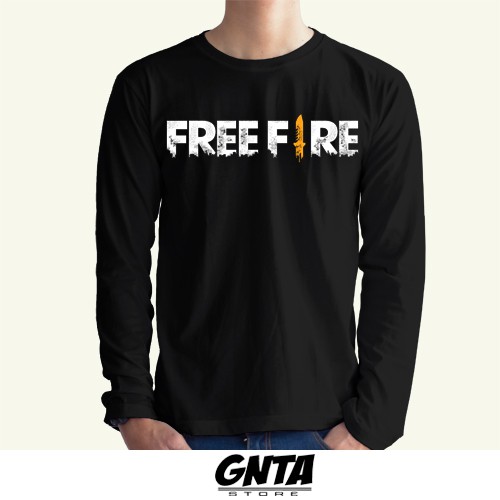 Baju Kaos Lengan Panjang Games Free Fire Shopee Indonesia