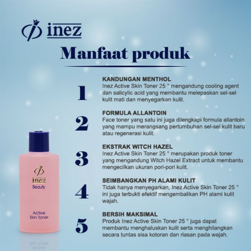 INEZ Beauty Active Skin Toner