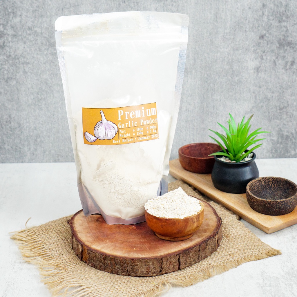 

1kg Bawang Putih Bubuk / Ground Garlic / Rempah / JSR 100% PREMIUM QUALITY