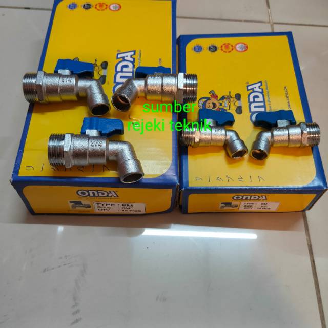 Kran air tembok type BM onda 3/4&quot;