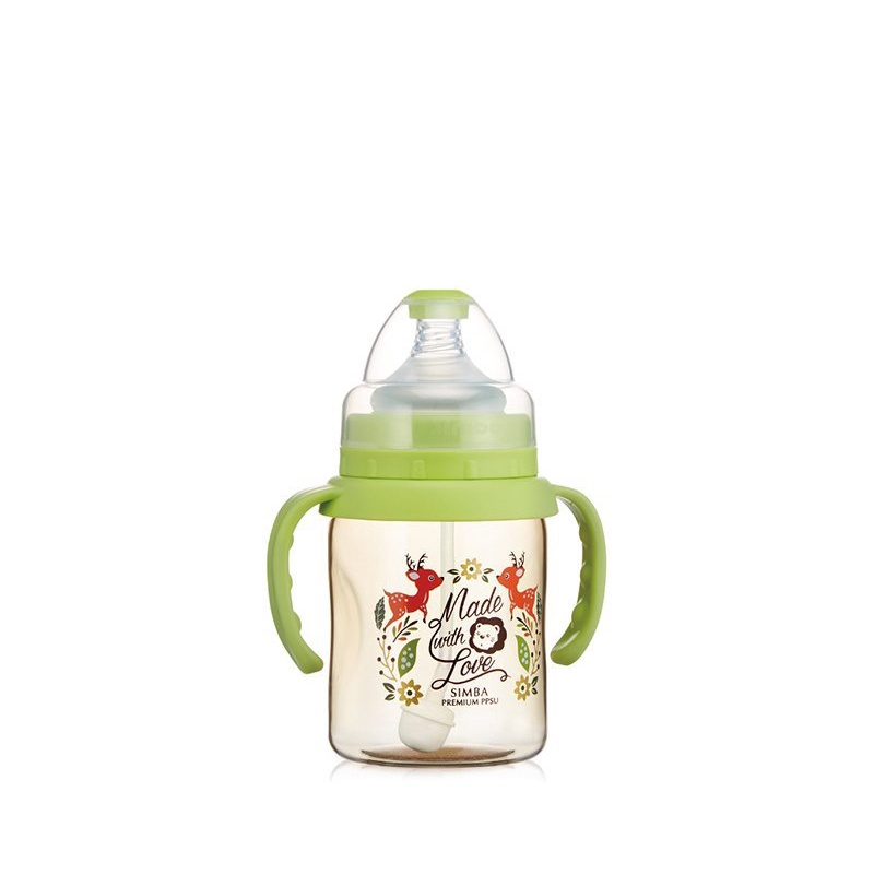 Simba Dorothy Wonderland PPSU Wide Neck Feeding Bottle With Handle 200ml