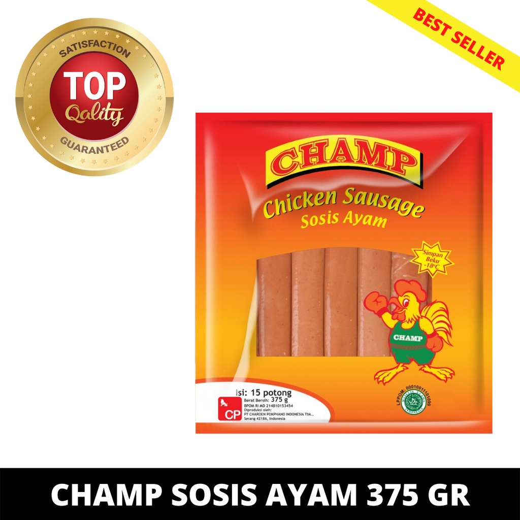 

PROMO Champ Sosis Ayam 375gr 15pc