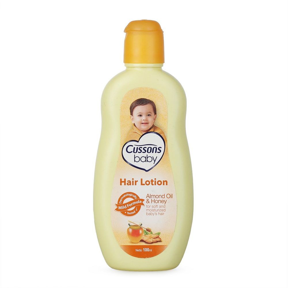 cussons baby hair lotion almond oil & honey