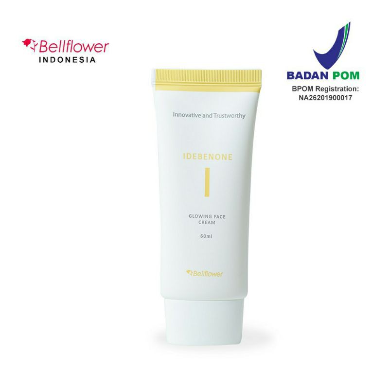 BPOM Bellflower Idebenone Glowing Face Cream - Dus Penyok & Normal