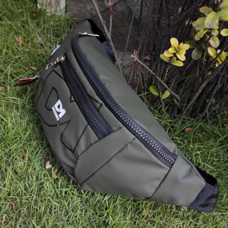 NEW!! WaistBag Pria Original DM Premium | Tas Selempang Pria Waterproof Distro Models