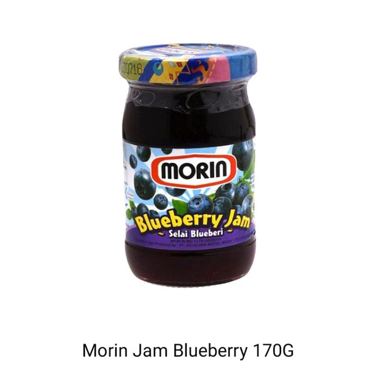 

Morin Jam blueberry 170gr