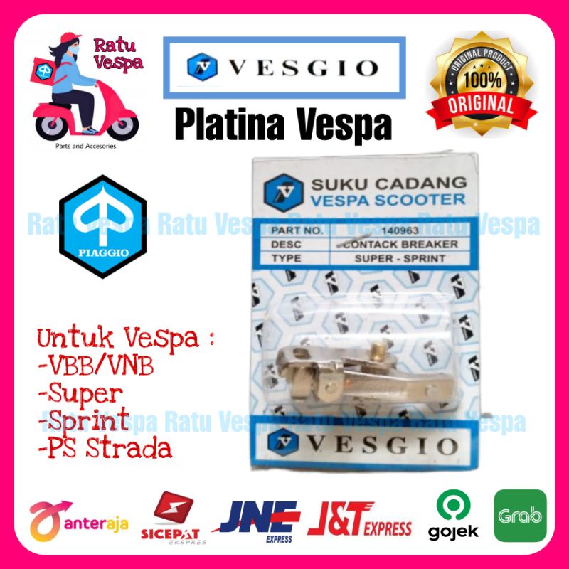 Platina Vespa Vbb,Vnb,Super,Sprint,PS,PX VESGIO