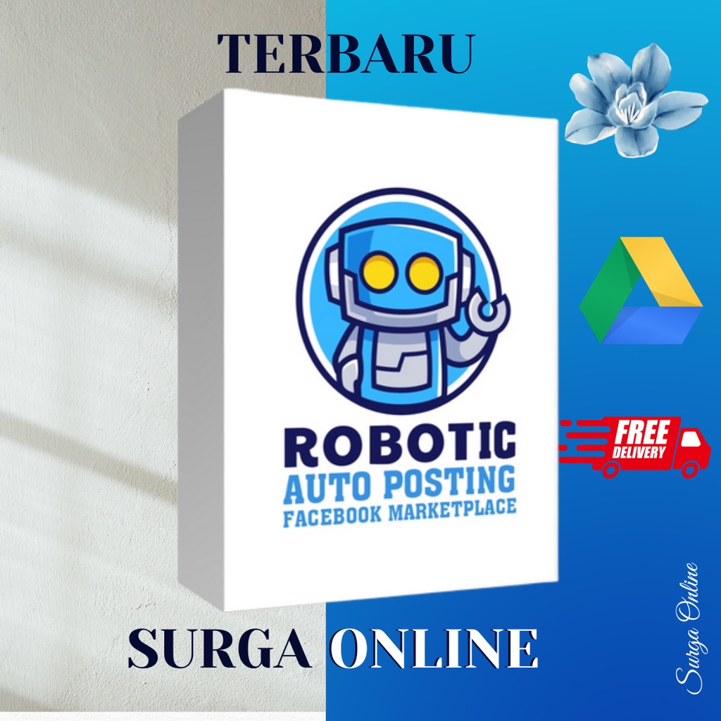 ROBOTIC SOftware Robot Auto Posting Facebook Marketplace | Upload Produk Otomatis