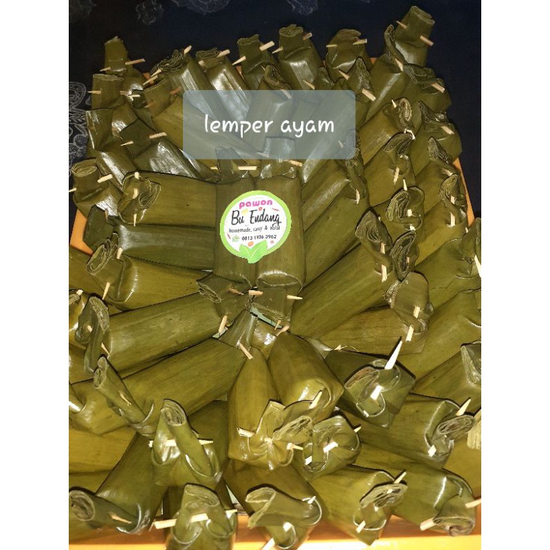 

Lemper ayam kukus fresh 20pcs