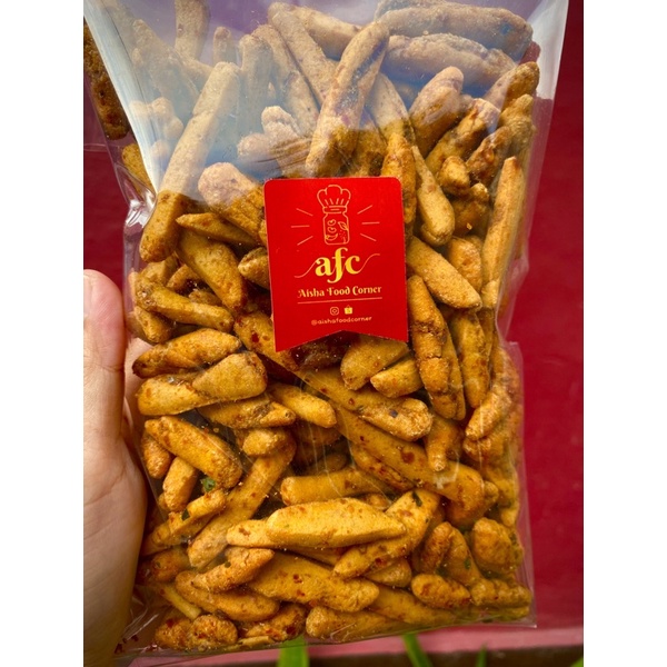 BASRENG DAUN JERUK CABE ASLI PEDAS NAMPOL SNACK CEMILAN VIRAL-1
