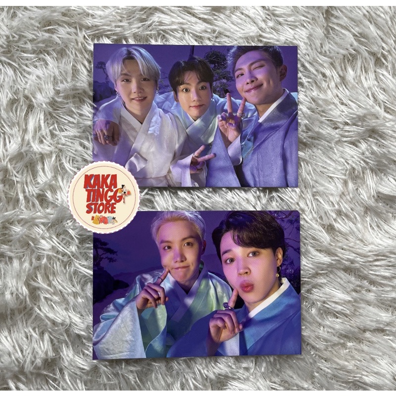 OFFICIAL MINI PHOTOCARD TWIN RINGS DALMAJUNG BTS