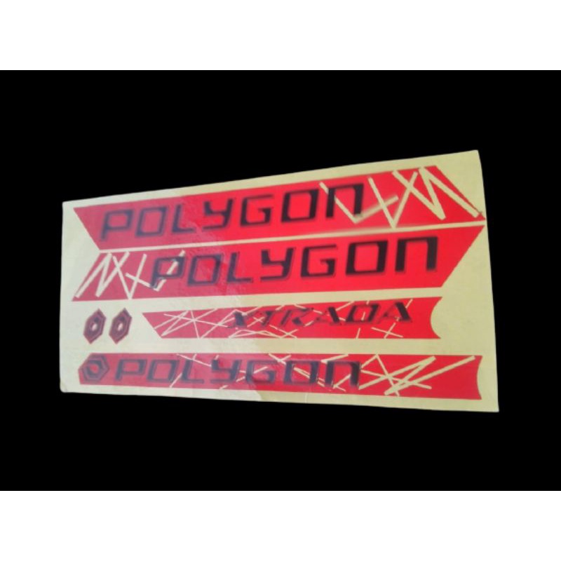 Stiker Sepeda Polygon Xtrada