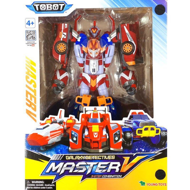 Tobot galaxy detectives master v 3 stage original youngtoys