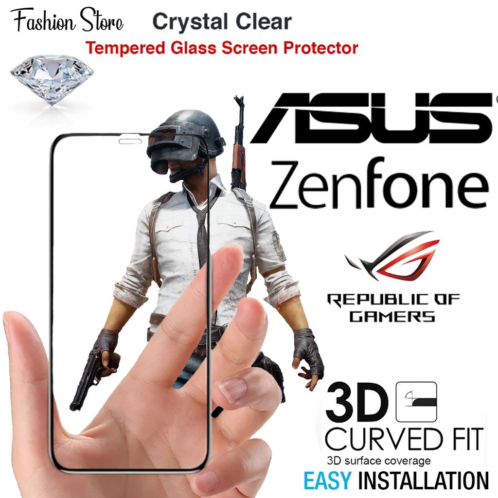 ZENFONE TEMPERED GLASS 5D/6D/9D MAX PRO M1 / MAX PRO M2