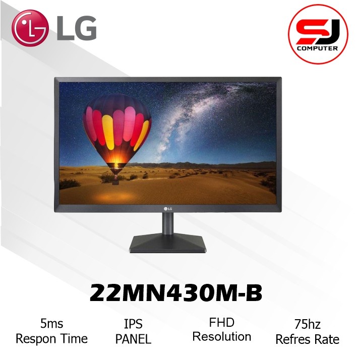 Monitor LG 22MN430M-B 22MN430 21.5&quot; IPS FHD AMD FreeSync