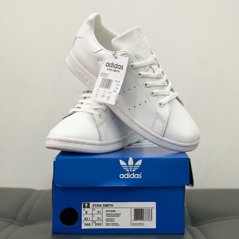 Adidas Stan Smith &quot;All White&quot; ORIGINAL BNIB