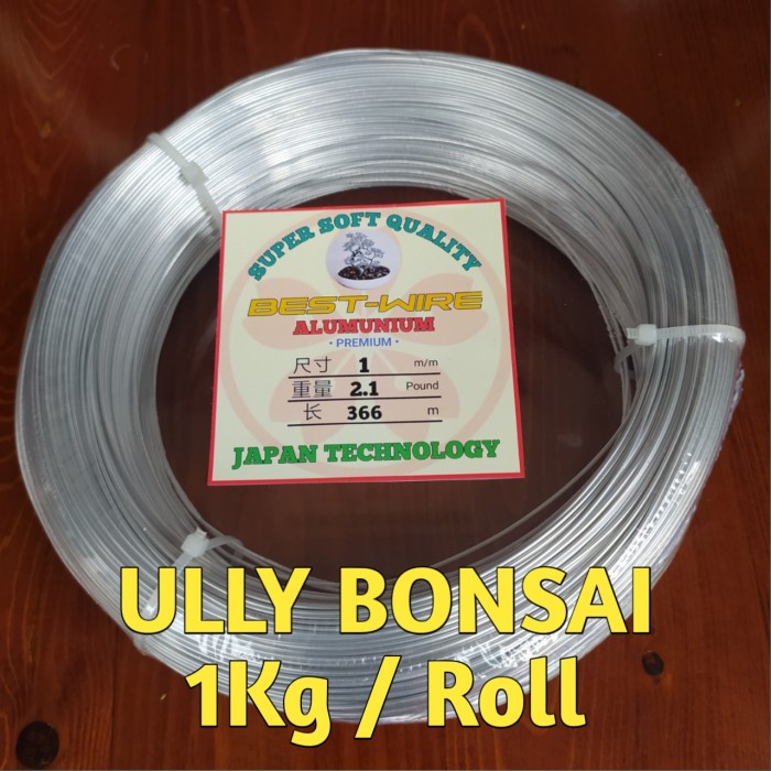 Kawat Bonsai Best Wire Alumunium Per Roll Japan Tech