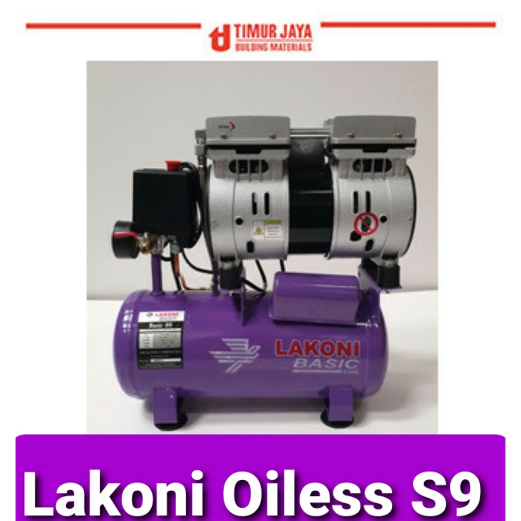 Kompresor LAKONI BASIC LINE 9S Silent OILESS COMPRESSOR SILENT