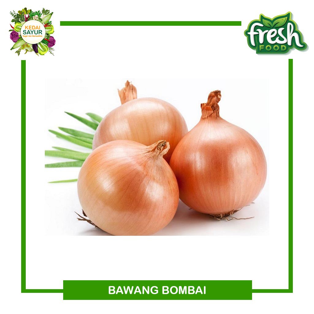 

Bawang Bombai 250 Gram- Gerai Sayur Segar Depok