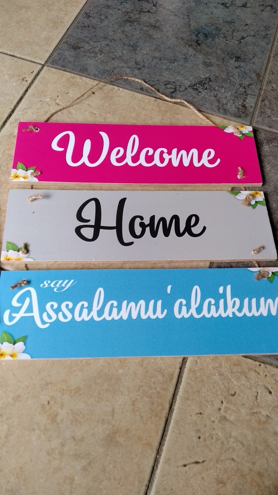 Hiasan Dinding Poster Kayu Al-204