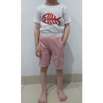 VISION ONLINE SETELAN FISH BONE SETELAN BAJU ANAK LAKI LAKI FASHION BAYI DAN ANAK IMPORT KOREA  KEKINIAN SET BAJU ANAK COWOK