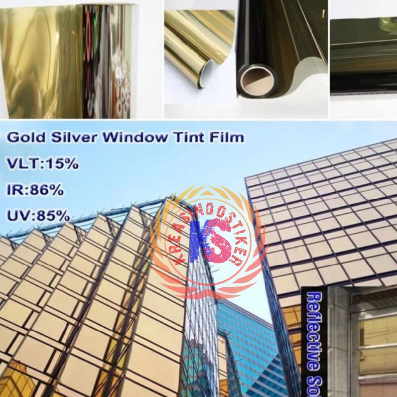 Kaca Film Mobil Kaca Film One Way Kaca Film Silver Gold