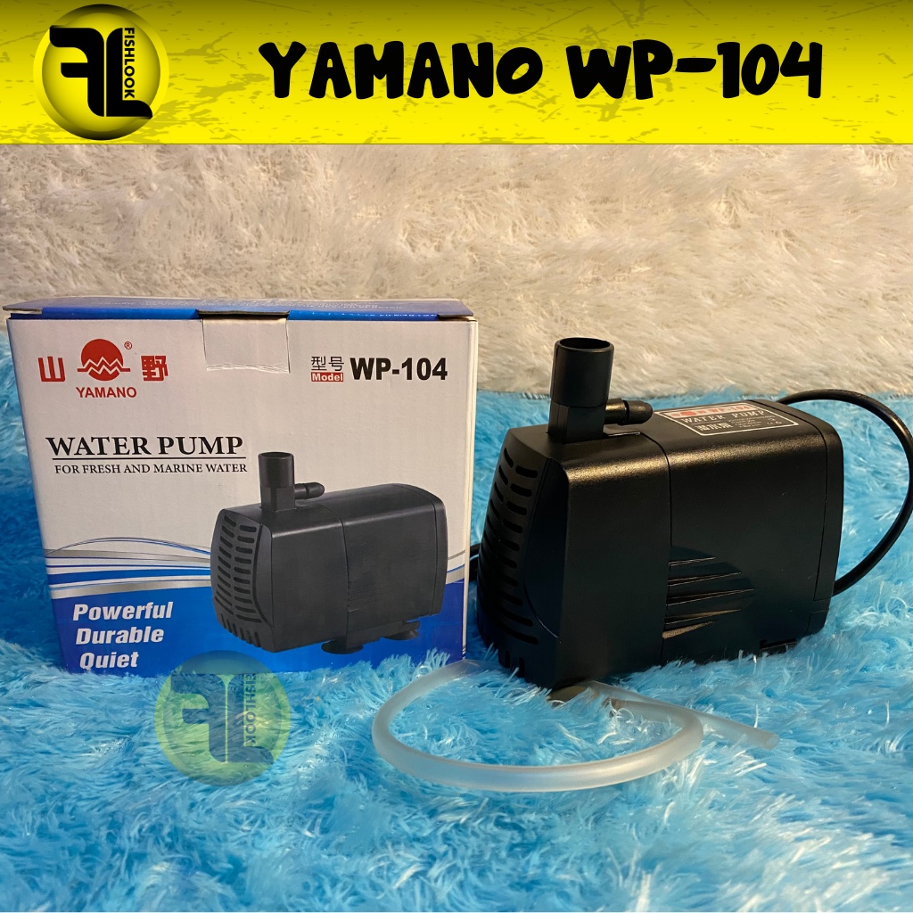 YAMANO WP 104 WP104 WP-104 Pompa Air Celup Pompa Kolam Aquarium