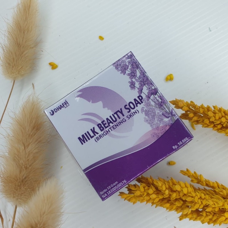 DHAFFI BEAUTY MILK BODY SOAP 50gr | SABUN SUSU | MILKGOAT | SABUN SUSU PEMUTIH