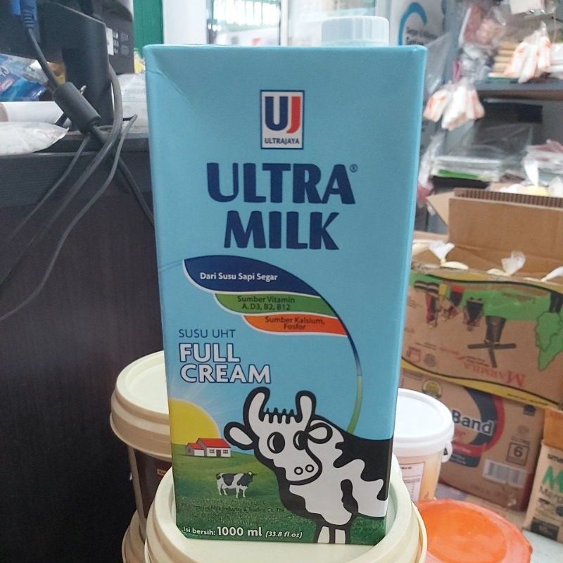 

ultra milk rasa full cream putih 1L